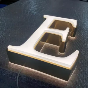 Shining Sign Customized High grade Logo Acrylic Trimcape Letters Channel Letter Hot Letters Mini Luminous Signs Advertising