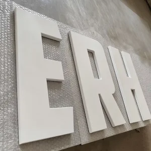 Shop Signage Outdoor 3D Channel Letter Sign Cut Out 3D Plastic Custom Logo Acrylic Letters