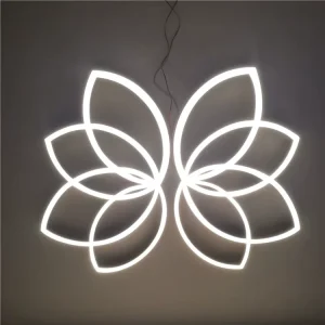 Shopping Mall Indoor Logo LED Luminous Epoxy Resin Channel Letter