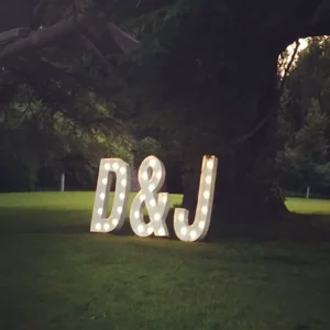 Sign Board Alphabet LED Light Marquee Letters Party Lighting for Wedding Birthday