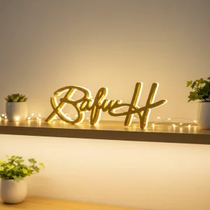 Sign Board LED Light Acrylic Logo Stainless Steel Letters 3D Sign Board Backlit Channel Metal Letter Acrylic Business Sign Logo