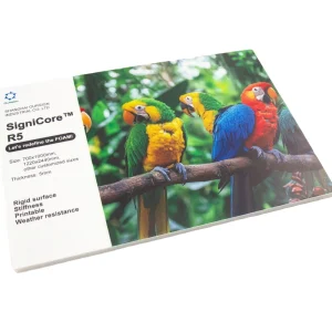 SigniCore-R Waterproof Foam Board KT Board with Composite Film for Printing