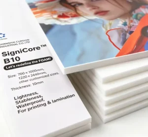 SigniCore Waterproof PS Foam Board KT Board with Composite Film for Digital Printing & Advertising Display