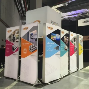 Signs Lightbox Tension Fabric Clothes Aluminium 40X60 a Type Advertising Light Box Triangle Base