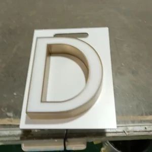 Sikatu Sign Visa Invitation Letter Plastic Letters Alphabet Letter Frontlit Acrylic for Sales