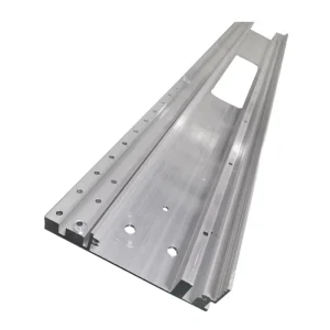 Silver Anodizing 6063 Aluminum Profile For Textile Light Boxes Square Rail