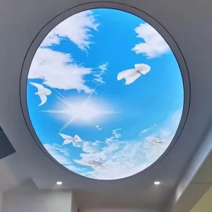 Size Design Customize Soft Film Ceiling Light Panel LED Sky PVC Stretch Ceiling