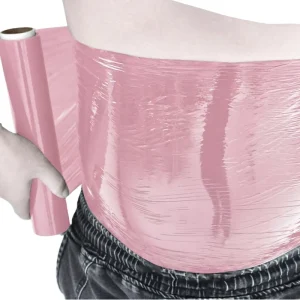Skin Friendly Black Pink Colorful Soft TPU Slimming Body Sauna Wrap for Weight Loss Cellulite Reduction Stomach Legs Arms Thighs