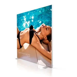 Slim Fabric LED Advertising Light Box Custom Frameless Aluminum Design Indoor Outdoor Advertising Display Brand