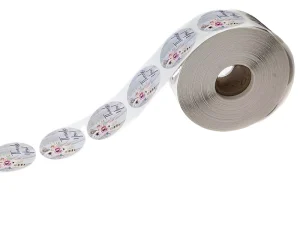 Small Business 1 Inch UV Waterproof Self Adhesive Labels Thank You Stickers for E commerce Orders Gift Packaging