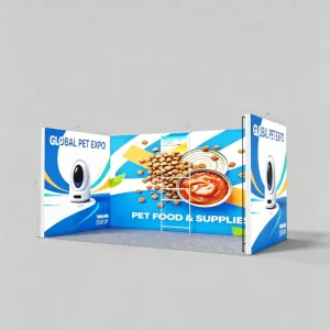 Small Exhibition Stall Design 20*10FT 6*3M Booth