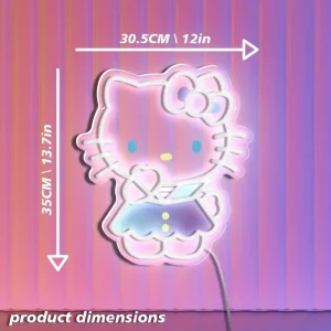 Small LED Decorative Lighting Illuminated Waterproof RGB Colorful Letters Customize Neon Signs for Bedroom
