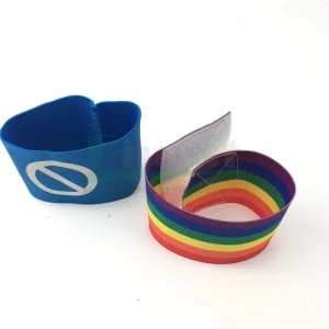 Small MOQ Flag Color Arm Sleeves Armband Custom Printed Arm Bandage