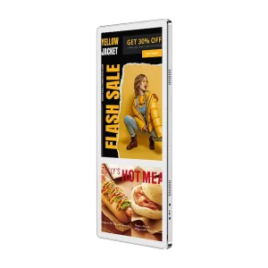 Small Size Elevator Digital Poster Advertising Screen with Text & SDK Enabled for Indoor Use in Office Buildings & Malls