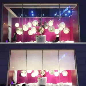 Smart Glass Film for Advertising