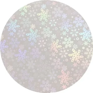 Snowflake Holographic Cold Lamination Film for Artwork Protection