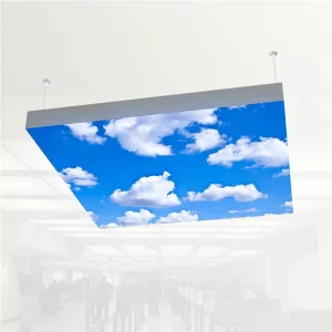 Soft Film Ceiling White Translucent Film UV Canvas Frameless Light Box Meeting Room Ceiling RGB Dynamic Light Box