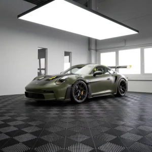 Soft Film Led Commercial Lights Dimmable Garage Ceiling Lamp 6000K Bright Work Light for Detailing Cars