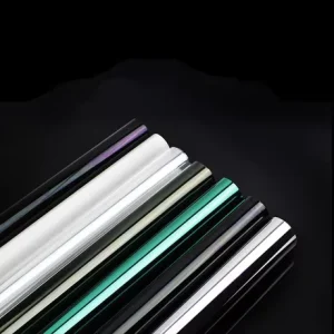 Soft Food Grade PET Aluminum Laminated Stretched Giant Roll 50cm Width Glossy Translucent Surface for Blow Molding Processing