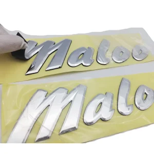 Soft PVC 3D Decal Emblem Badge Custom Design Your Own Chrome ABS Plastic Customized Plastic Nameplate Plastic Logo
