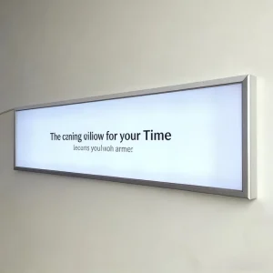 Solar Outdoor Waterproof Fabric Light Box with HD Graphics Aluminum Frame LED Strip Hanging Option for Advertising Displays