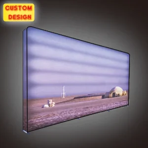 Spandex Fabric Custom Light Box Ultra Thin LED Light Box 6*3 Portable Display