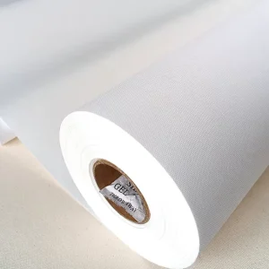 Special Polyester Canvas for Spray Painting Fabric Weak Solvent Waterproof White Thickened Background Cloth 160gsm Stretched