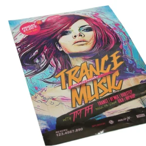 Special for Advertising and Promotion Outdoor Waterproof Sunproof Durable Printed Posters and Stickers on Corrugated Board