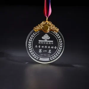 Sport Competition Customized Medal Metal Materials Graduation Medals Fast Delivery Blank Crystal Lettering Make Custom Medals