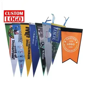 Sport Felt Banner Felt Pennants Custom Advertising Felt Pennant Flag