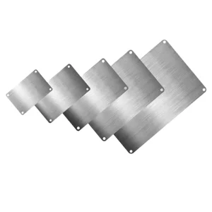 Stainless Steel 304 Etched Name Plates Equipment Metal Signs Stainless Steel Logo Identification Plates