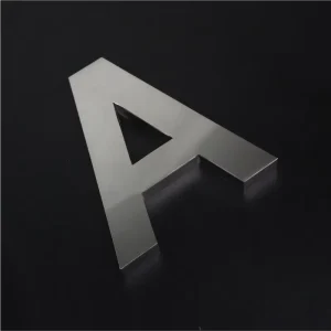Stainless Steel 3D Letter Sign Metal Letters Business Storefront Sign Office Wall Decoration Brand logo