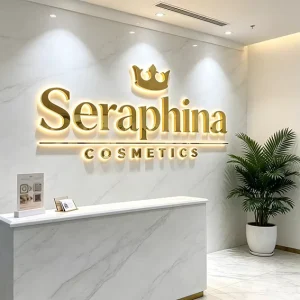 Stainless Steel Backlit Letter Full Custom for Birthday Party LED Sign