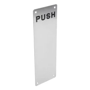 Stainless Steel Door Signage Custom Size Engraving Commercial Hotel Office Building Indicator Plate