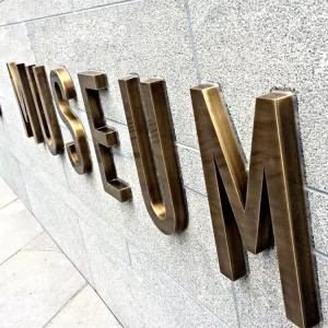 Stainless Steel Letters