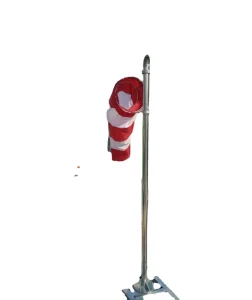 Stainless Steel Wind Vane 360° Flexible Rotation Waterproof Durable Safety Warning