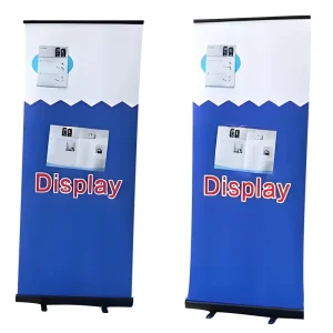 Standard 80 X 200 Roll up Banner Advertising Display Retractable Pop up Banner Pull up Banner Stand