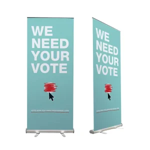 Standard 80 X 200 Roll up Banner Advertising Display Retractable Pop up Banner Pull up Banner Stand