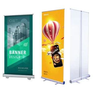 Standard 80 X 200 Roll up Banner Advertising Display Retractable Pop up Banner Pull up Banner Stand