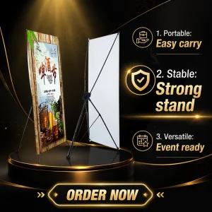 Standard Printed Vinyl Retractable Business Banner