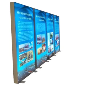 Standard Rectangle LED Light Box for Exhibition Stand with Customized Service Eco Friendly High Brightness