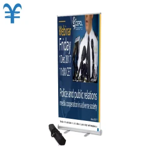 Standard Size Roll up Banner Stand Background High Quality 85*200 YZ Display Display Equipment Accept Double Price of MOQ Price