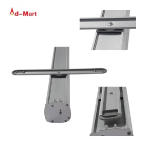 Standing Scrolling Roll up Banner Stand Roll Up Display 80*200Cm Roll Banner Business Pull up Banners for Event