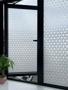 Static Cling Waterproof Glass Sticker for Home Bathroom Kitchen