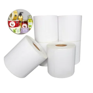 Stickers Label Glossy White PP Inkjet Printer Blank Die Cut Waterproof Vinyl Sticker Self Adhesive Label Stickers
