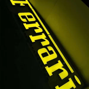 Store Front LED Edge Lit Channel Letter Sign Acrylic LED Channel Letter Outdoor Indoor LED Logo
