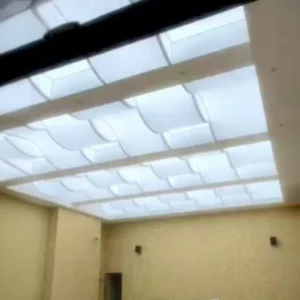 Stretch Ceiling Film Waterproof Fireproof Soft PVC Membrane Ceiling Light Box Material Custom Printed Soft Ceiling