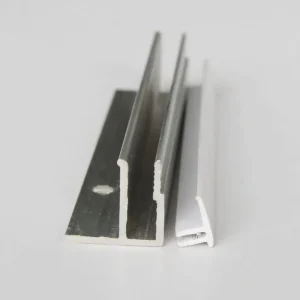 Stretch Ceiling Profile Light Box Frame Aluminum F Shape Profile for Decoration