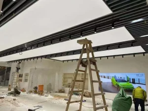 Stretch Ceiling Soft Film LED Light Box IP65 UV Backlit System Aluminum Frame