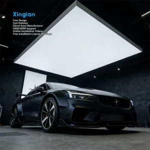 Stretch Fabric Ceiling Light Boxes PVC Soft Film Light Boxes For Auto Showrooms And Trade Shows